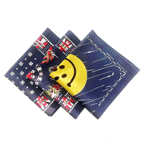 All-cotton square scarf 55*55cm small silk scarf outdoor cycling hip-hop street dance headscarf factory direct sale