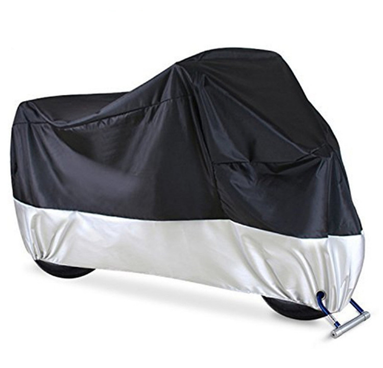 Customized Motorcycle Cover 190T/210D Motorcycle Cover, Rainproof, Sunproof, Dustproof Cover