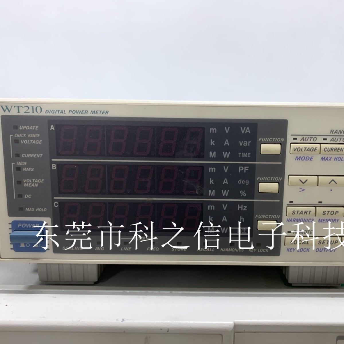 租售横河 WT210 WT230 WT500 WT110 WT130 WT200功率计