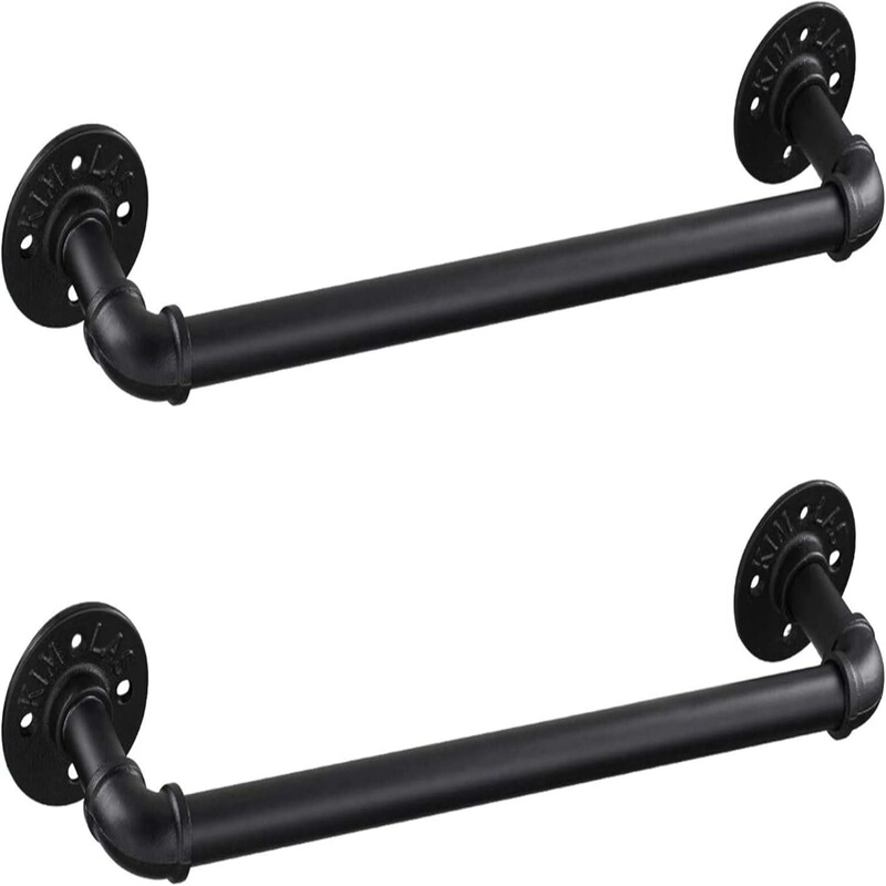 Industrial Style Water Pipe Towel Rack Bathroom Hardware Towel Bar Wall-Mounted Towel Rack Bathroom Towel Rack Customization Industrial Style Water Pipe Towel Rack Bathroom Hardware Towel Bar Wall-Mounted Towel Rack Bathroom Towel Rack Customization
