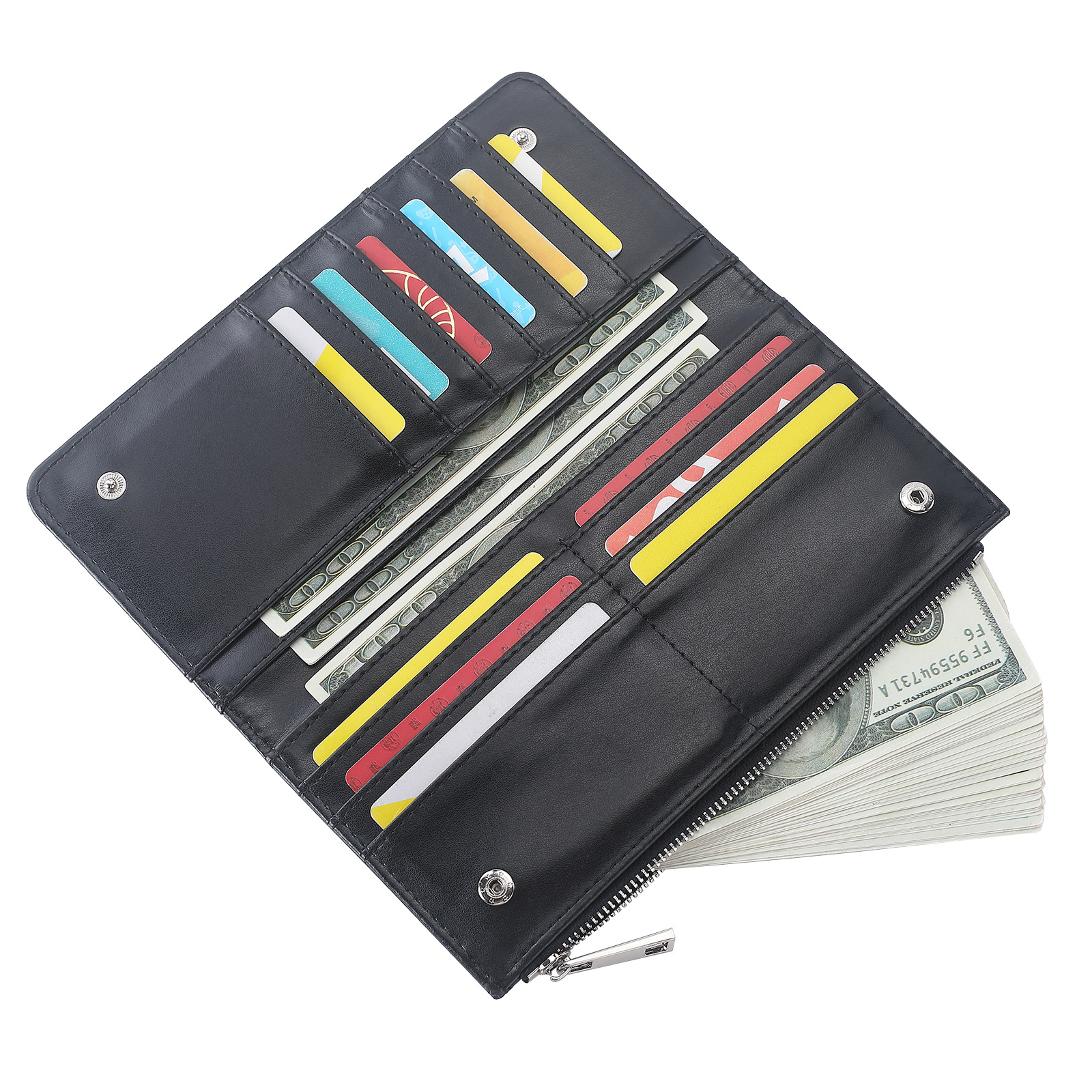 Suministro directo de fábrica transferencia de calor de los hombres billetera de las mujeres de sublimación ID titular de la tarjeta