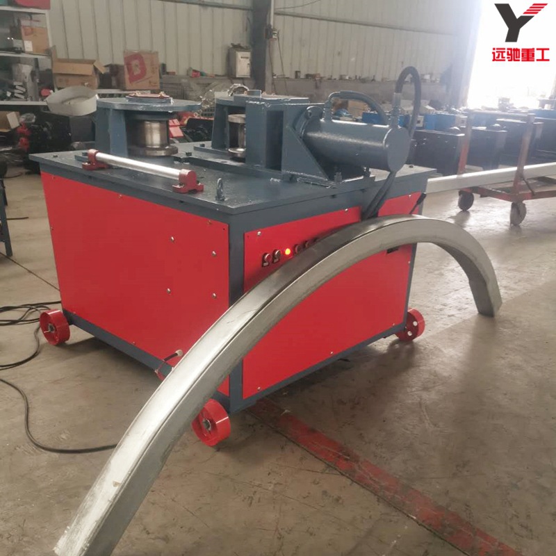 H型钢液压弯曲机 槽钢内卷/外卷冷弯机 三轮液压工字钢卷圆机