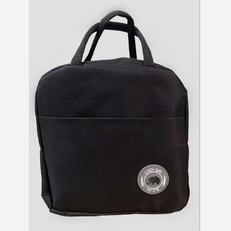 Caja de almuerzo de grano de madera traje de oficina chica estudiante caja de almuerzo portátil con tenedor cuchara en stock al por mayor horno de microondas