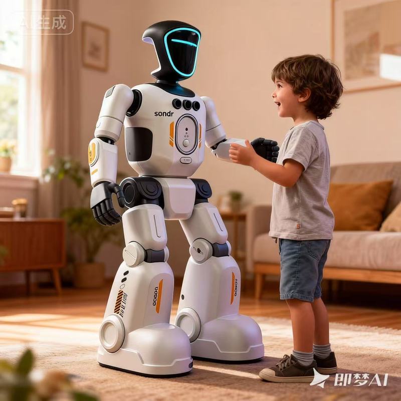 Cross-Border Gesture Remote Control Programming Robot Singing and Dancing Early Education Ai Sensor Interactive Companion Remote Control Robot