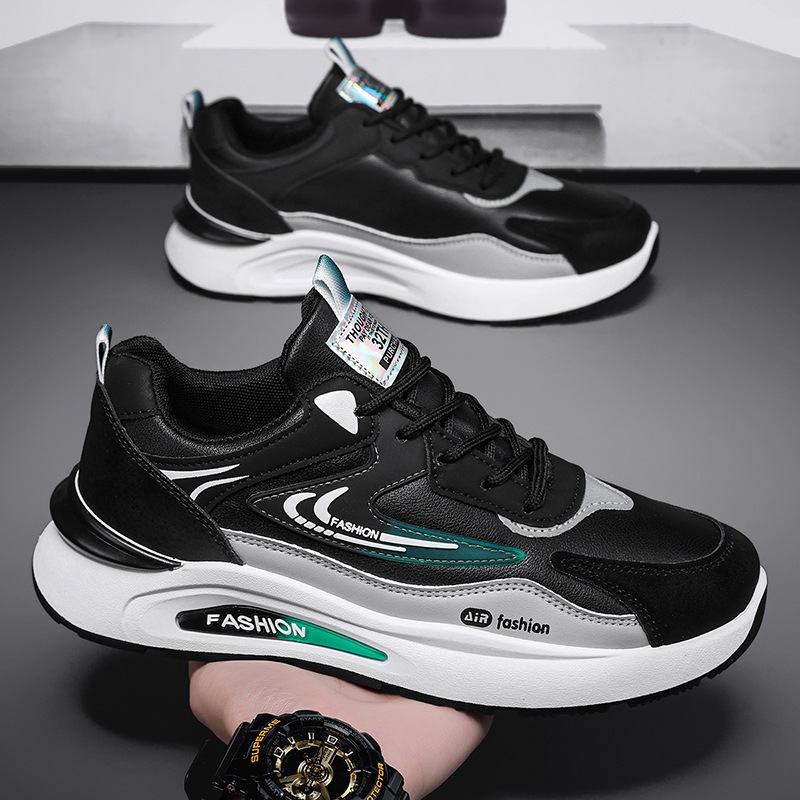 2025 Autumn New Casual Versatile Trendy Lightweight Breathable Shock Absorption Outdoor Sports Men's Shoes_voghion.com