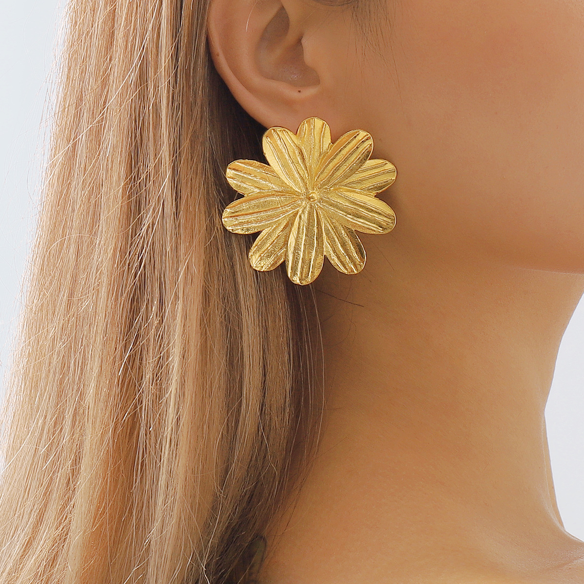 42g Weight 0.03µm Gold Plating Thickness Electroplated Gold Plating Process 201 Stainless Steel Ear Needle Material Golden Plated Plating Material Ear Studs Classification 1 Pair Quantity Holiday, Daily Occasion Alloy Material Geometric Pattern Women's Gender IG Style, Casual, Exaggerated Style Plating Craft 1 Pair IG Style Casual Exaggerated Geometric Alloy Ear Studs 52