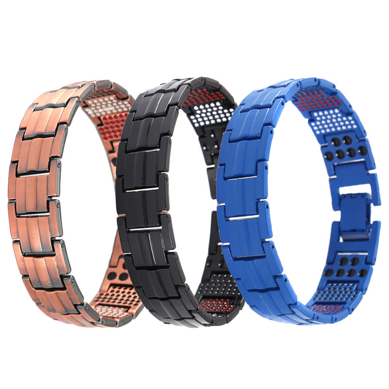 Dragon and European and American fashion detachable multi-point bracelet negative ion energy men's alloy bracelet cross-border exclusive