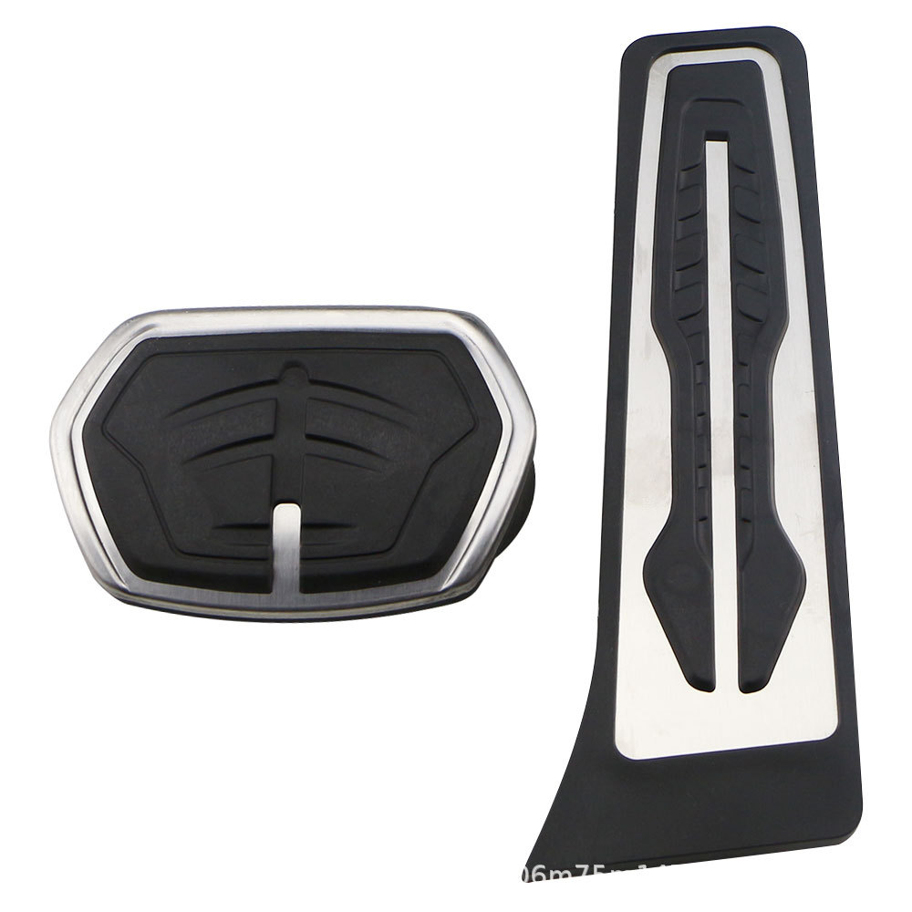 Suitable for Bmw 16-24 X1 F48 X2 Concept Version Brake and Accelerator Pedal, No-Drill Stainless Steel Foot Pedal