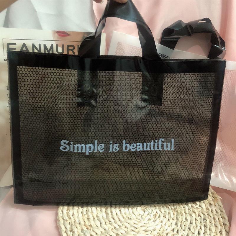衣料品店バッグポータブルビニール袋夏のピーチ新鮮な誘惑プラスチックショッピングバッグ化粧品バッグ送料無料|undefined