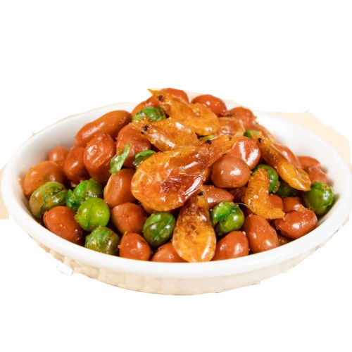 A disposable Lian'an new product small shrimp dry peanuts wine snack spicy fried specialty leisure snack food