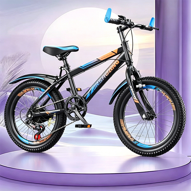 Bicicleta de montaña adolescente de velocidad única varón de velocidad de viaje ligero para mujeres 8 - 16 años de seguridad image 30
