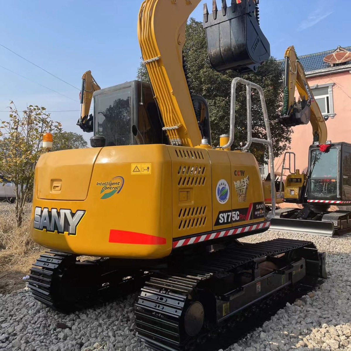 ca挖掘机9成新三一大中小型UsedSY出售to二手挖土机Exr75Cva