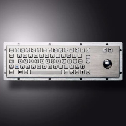 防爆键盘本安防爆金属不锈钢工业键盘 煤矿设备67键计算机键盘