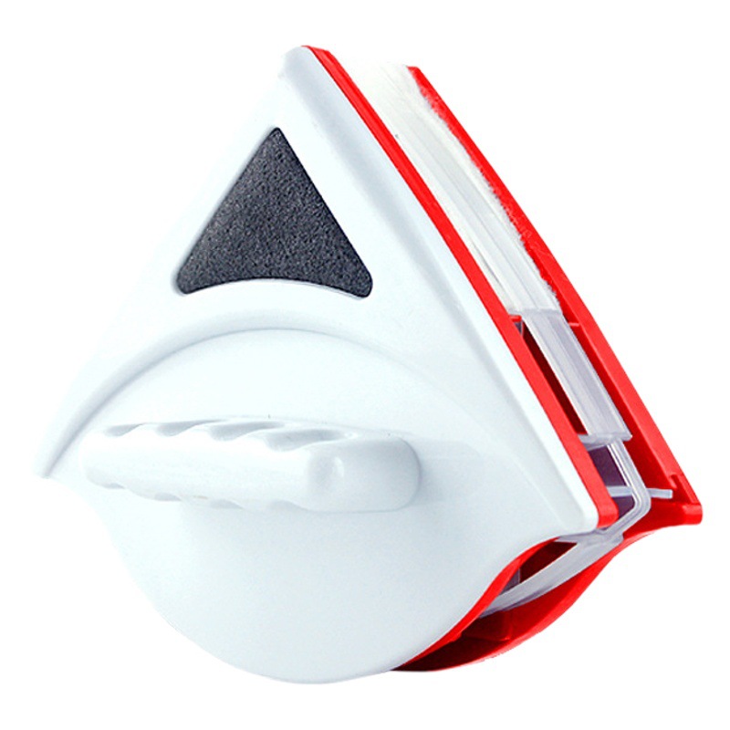 Herramienta de limpieza de vidrios transfronteriza para uso doméstico, limpieza magnética de doble cara, herramienta de limpieza multifuncional para lavar vidrios de doble y triple capa con raspador de agua.