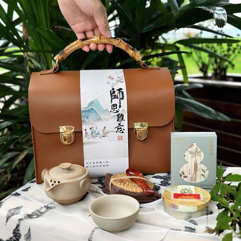 毕业季礼物送女老师男老师感谢师恩皮质礼盒2025新款班主任礼盒|undefined