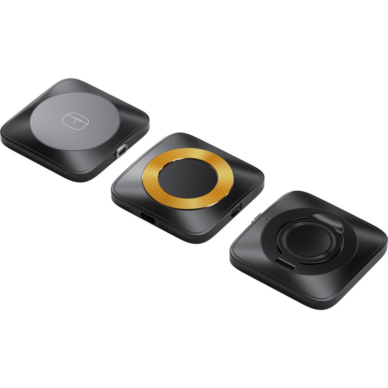 Cross-border 15w folding magnetic suction wireless charging travel portable multi-function mobile phone three-in-one wireless charger Cross-border 15w folding magnetic suction wireless charging travel portable multi-function mobile phone three-in-one wireless charger