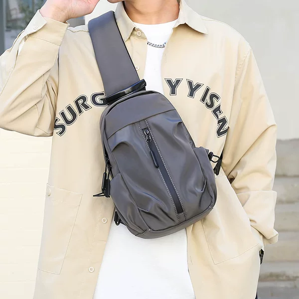 Shoulder Bag Shoulder Bag Crossbody 2022 New Style Chest Bag Men's Backpack Summer Men's Bag Multifunctional Satchel Trendy Men's Casual