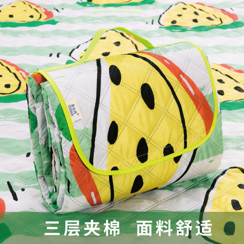 Picnic mat waterproof pad outdoor mat portable outdoor camping water-resistant seat cushion foldable tent ultrasonic technology