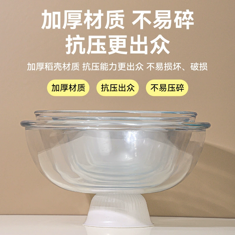 Disposable tableware, set, dinner plate for home use, 6 pieces