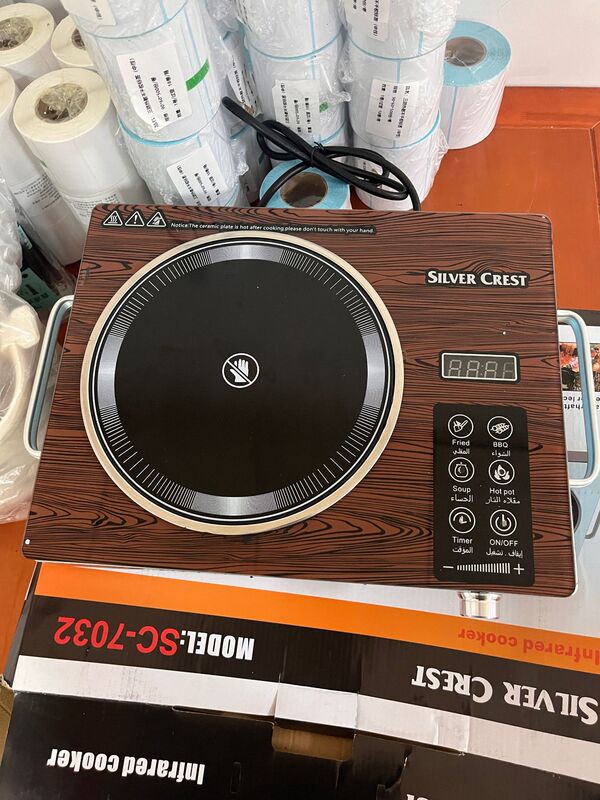 外国貿易輸出タッチシングルストーブ家庭用ハイパワー電磁調理器鍋麺調理ストーブ赤外線電気セラミックストーブクロスボーダークリスタルプレート|undefined