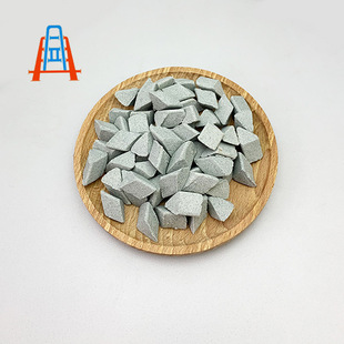 Brown Corundum Oblique Triangle Oblique Cylindrical Ball Polishing Stone Polishing Block Abrasive Stone Coarse Abrasive Stainless Steel Deburring