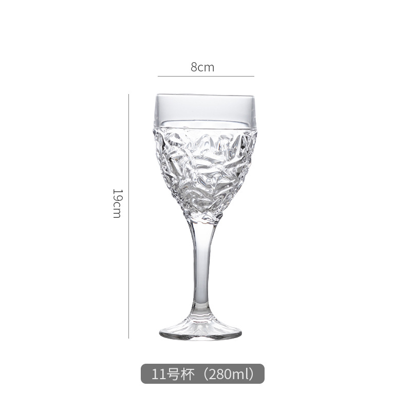 Ins en línea vinos rojos vinos europeos caseros tazas de champagne tazas de cristal sin plomo tazas de pie alto