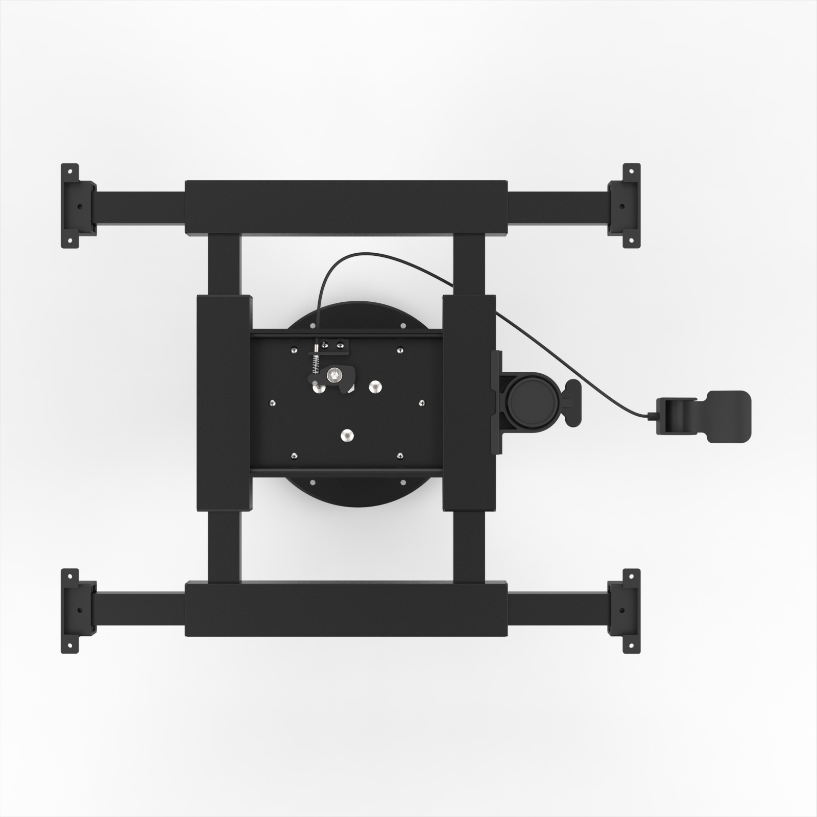 RV pneumatic lifting table leg table frame can be four-way translation commercial vehicle C type B towing