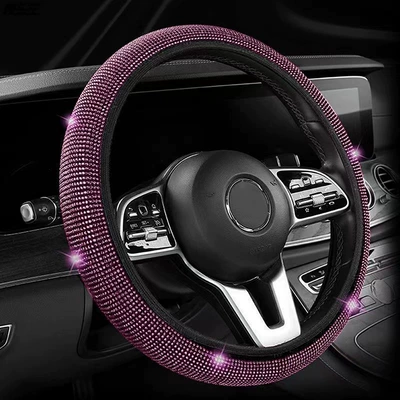 Steering wheel cover – Cover, Fully Encrusted with Diamonds