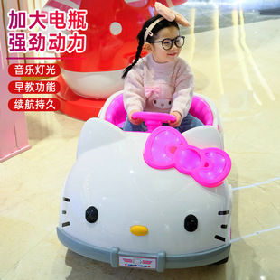 Cartoon Cat Remote Control Electric Car for Boys and Girls, Big Friends, Manned Electric Toys, Internet Celebrity Photo Toys