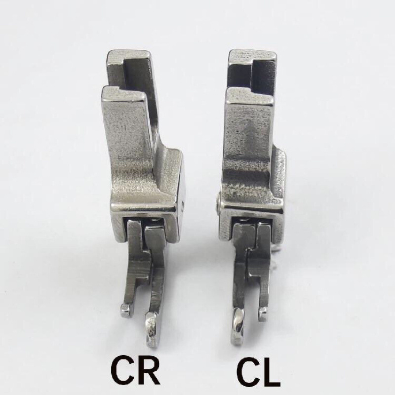 平缝机压脚0.3高低牙签压脚CR1/16NS全钢上拉链压脚窄压脚