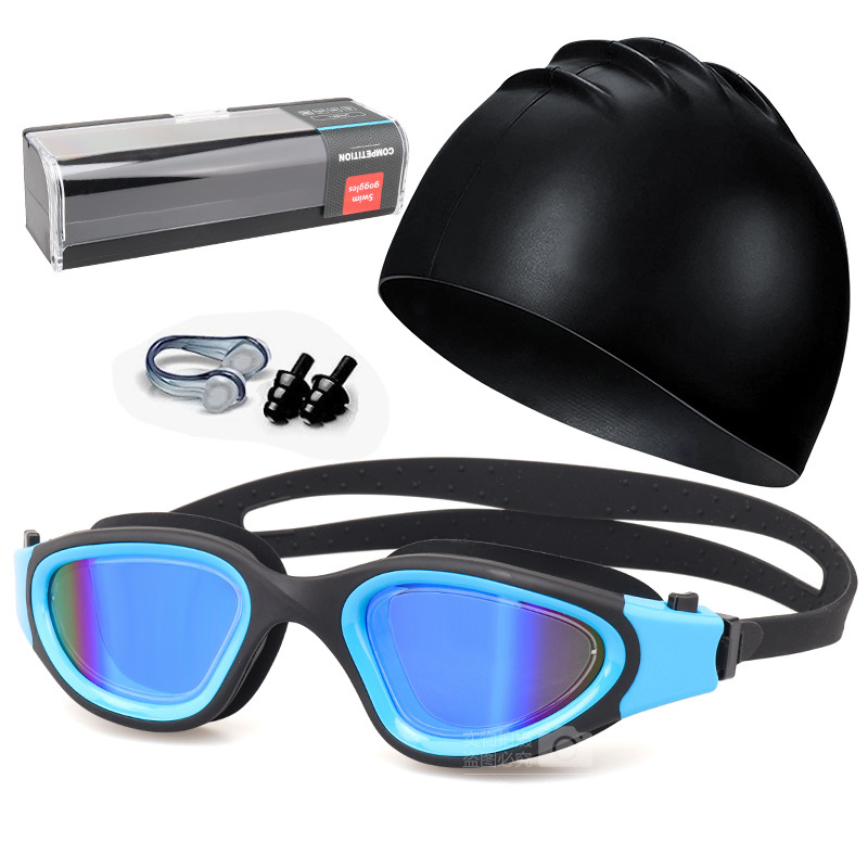 블랙 블루 플레이트 세트