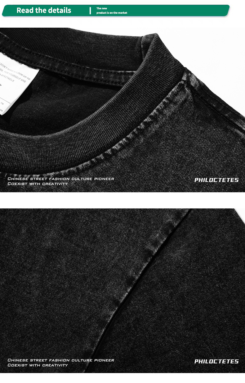 Sweat à capuche oversize vintage pour homme en coton distressed_voghion.com