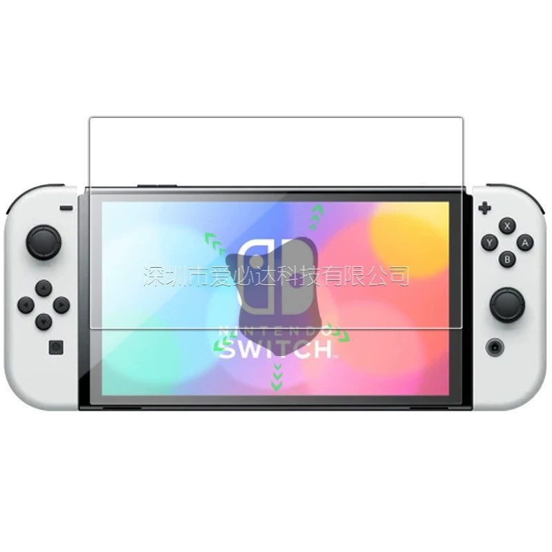 Совместимо с Nintendo Switch OLED закалённое стекло защитная пленка NS игровая консоль закалённое стекло