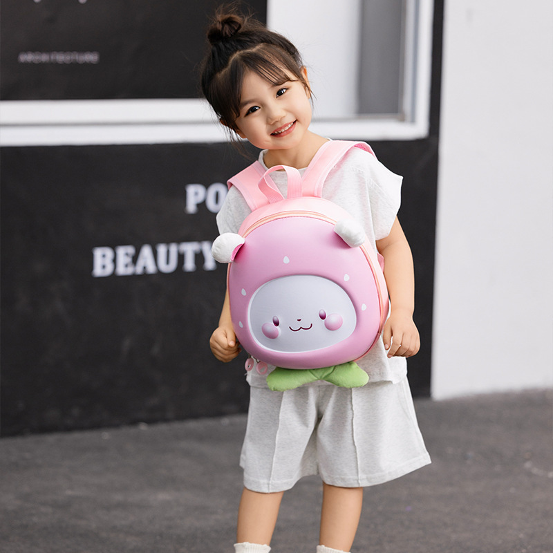 Nuevo lindo pequeño conejo mochila mochila infantil bebé dibujos animados modelado clase pequeña mochila casual para niños y niñas