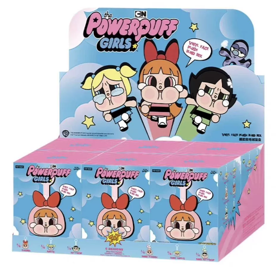 Полноценная осталось Crybaby Flying Female Police Delicious Plush Blind Box