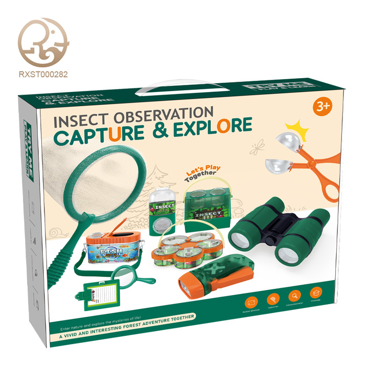 Amazon Outdoor Adventure Kids Role Play Cross-Border Cosplay Disfraz Play Explorer Chaleco Set