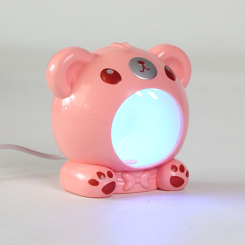 Nueva lámpara de uñas pequeña lámpara de fototerapia de mano de dibujos animados lindo de secado rápido lámpara de uñas esmalte de uñas pegamento lámpara de fototerapia de uñas