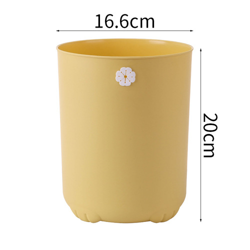 Desktop trash can household high-looking living room table mini trumpet creative trash basket bedroom cute waste paper barrel