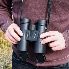 Cross-border wholesale binoculars 1242 HD high-magnification low-light night vision outdoor gear for adults — new product