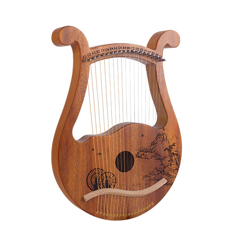 19 cuerdas lyre Lira portátil 19-tono lyre para principiantes