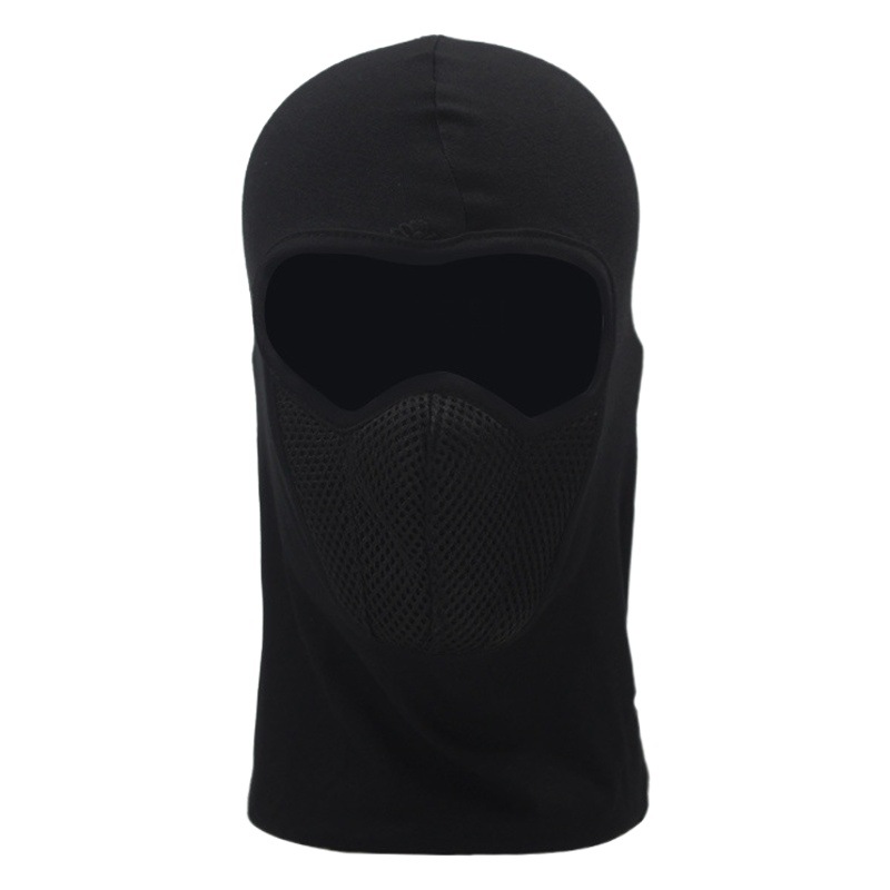 Máscara de ciclismo de cuatro estaciones, casco cálido para motocicleta, máscara de esquí al aire libre, cubierta de filtro, cubierta de red transpirable, cubierta de cabeza al por mayor