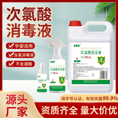 goods in stock 100ml Hypochlorite disinfectant Spray household 500ml portable Disinfectant disinfectant