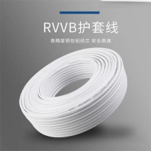 室外電線2芯1.5/2.5/4平方護套線電動車延長軟線燈線家用電線批發
