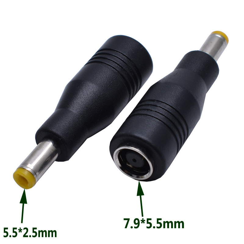 DC7.9 * 5.5 female head to 5.5*2.5 male head Lenovo ThinkPad power charging head notebook adapter