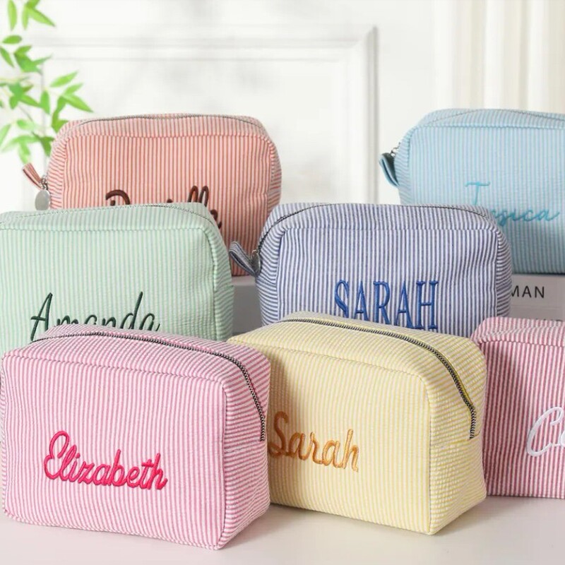 Etsy個性的な刺繍タイプの泡糸化粧バッグ携帯洗面収納旅行出張|undefined