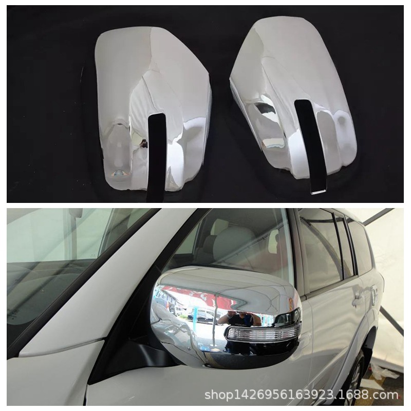 14 pajero Rearview mirror Reflector refit apply Mitsubishi Vigorous Reversing Rearview mirror ABS Electroplating M