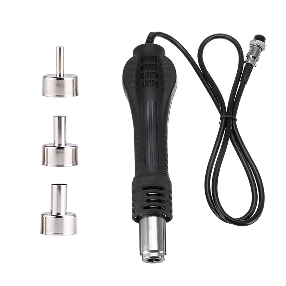 便携式小型热风枪858 858D可调温热风筒拆焊枪手机维修热风台机