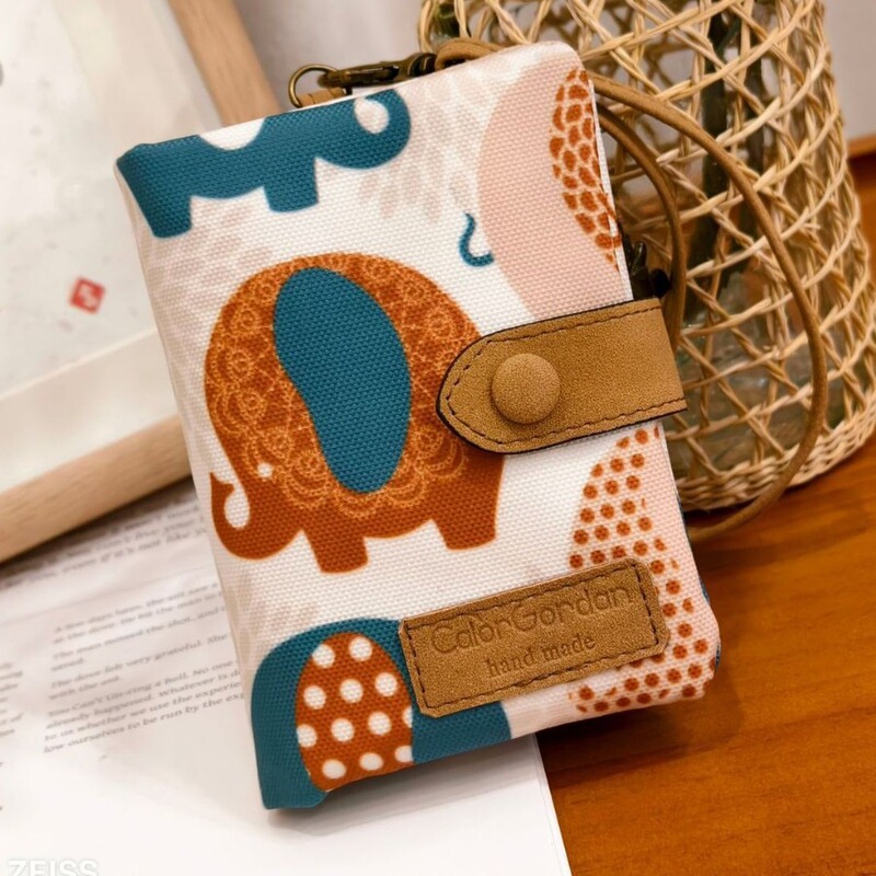 New Large Capacity Cross-border Wallet Women's Short Korean Style Student's Fresh and Cute Three-fold Multi-card Women's Wallet