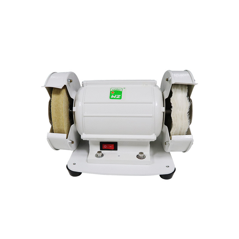 Weizhen gafas de procesamiento de lentes de WZ-JP13 máquina pulidora manual de doble rueda gafas de sol gafas máquina pulidora