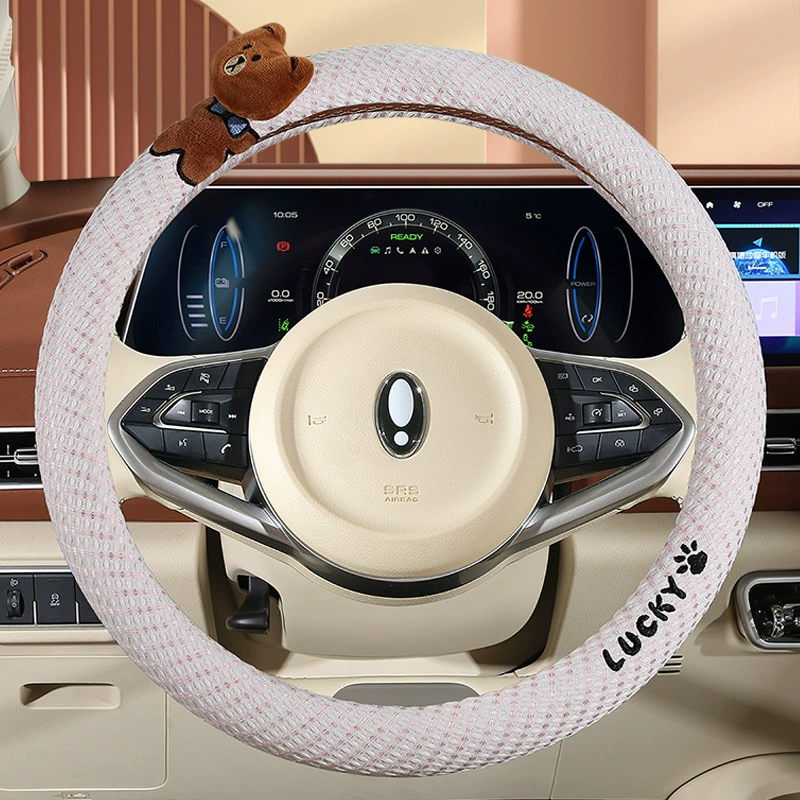 Трансграничный новый кукольный автомобиль набор четыре сезона универсальный милый простой медведь льняной автомобиль руль